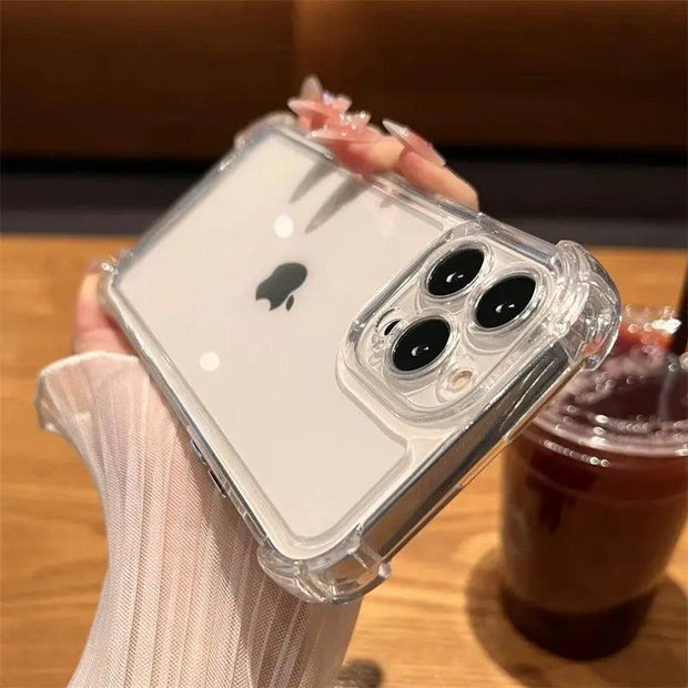 Luxury Shockproof Transparent Case For iPhone - Image #5