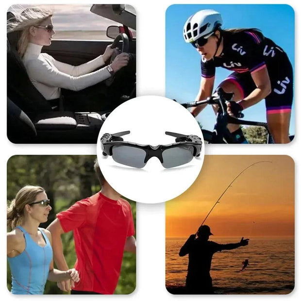 Sports Stereo Wireless Bluetooth Cycling Sunglasses - Suityble