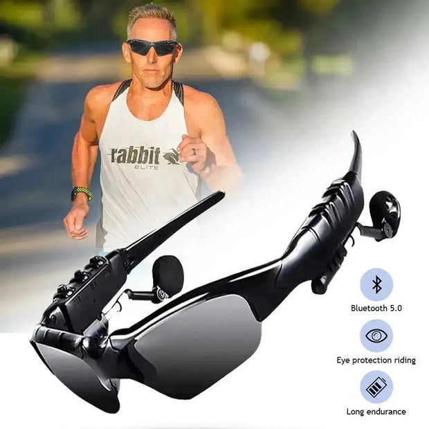 Sports Stereo Wireless Bluetooth Cycling Sunglasses - Suityble