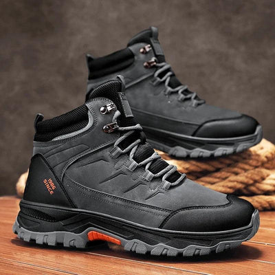 Men's Waterproof Anti-Slip Hiking Boots – Durable Outdoor Trekking Shoes - Suityble