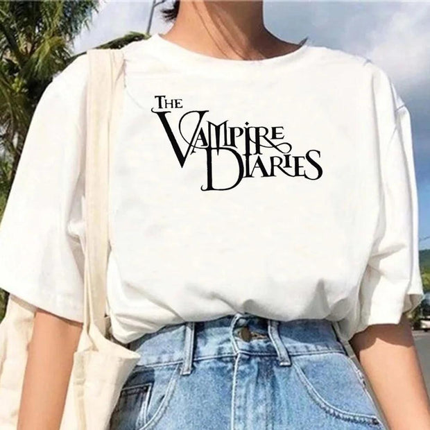 Vampire Diaries Manga Graphic T-Shirt