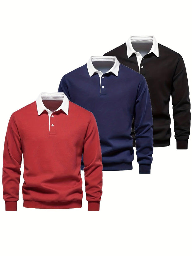 Polo Golf Shirt- Cozy Tops