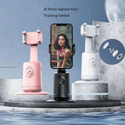 AI face tracking gimbal in three colors for hands-free recording and streaming.