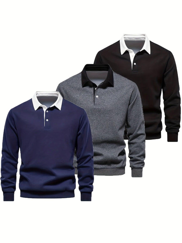 Polo Golf Shirt- Cozy Tops